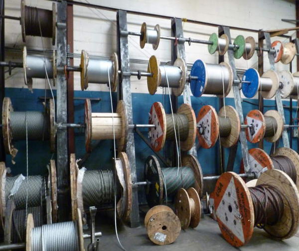 miles of wire rope