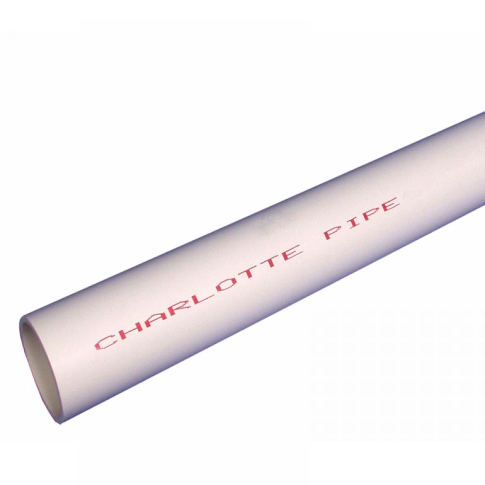 PVC PIPE 1/2IN X 10FT SCH 40 PLAIN END 600PSI CHARLOTTE PIPE
