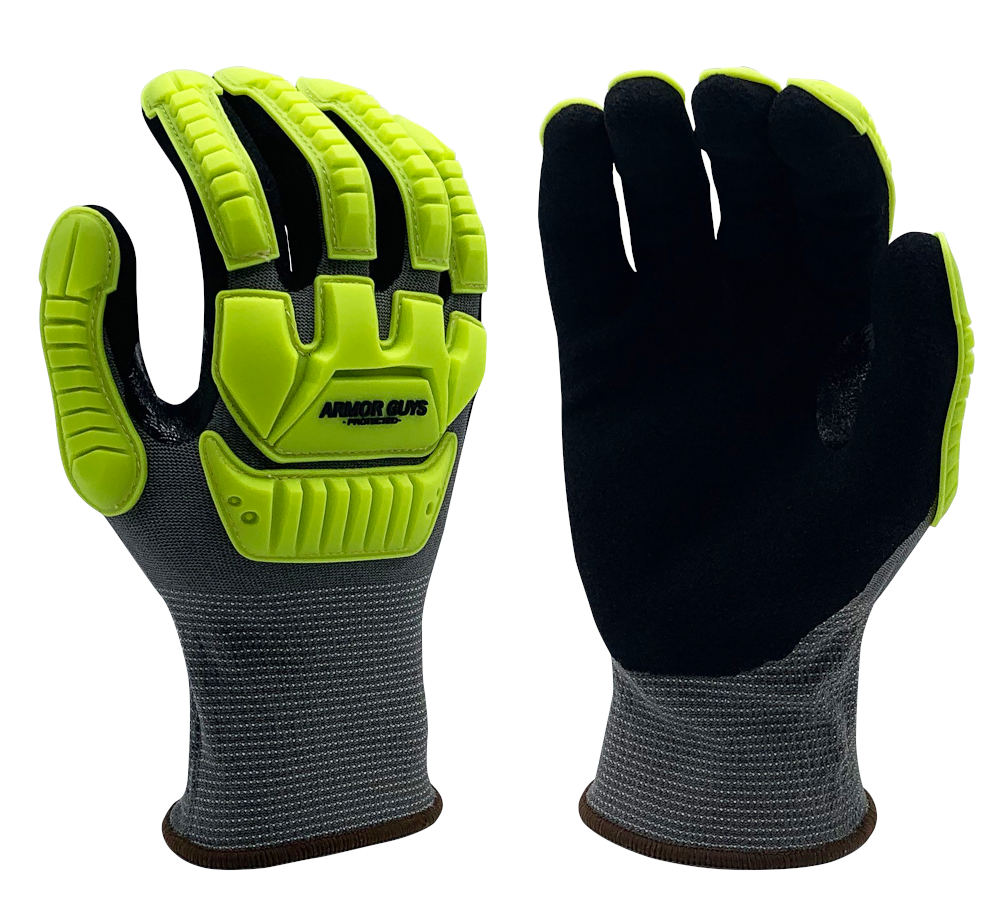 GLOVES XL A9 LINER 18G GRAY KYORENE PRO GRAPHENE NITRILE PALM