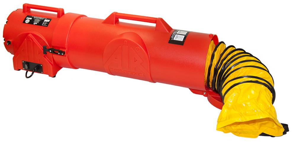 FAN/BLOWER CONFINED SPACE 1/3HP FAN 8IN X 15FT DUCT W/CANISTER