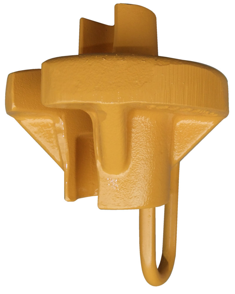 PIPE CARRIER TEA CUP 13T CAP FOR 1IN CABLE