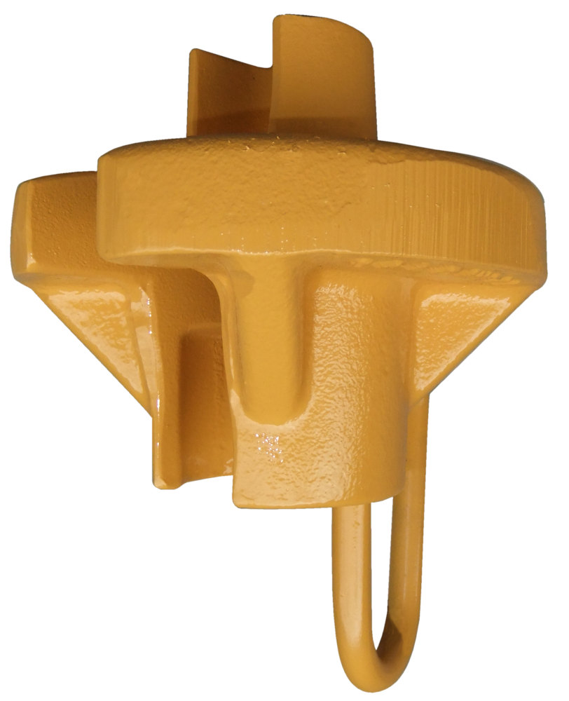 PIPE CARRIER TEA CUP 6.6T CAP FOR 3/4IN CABLE