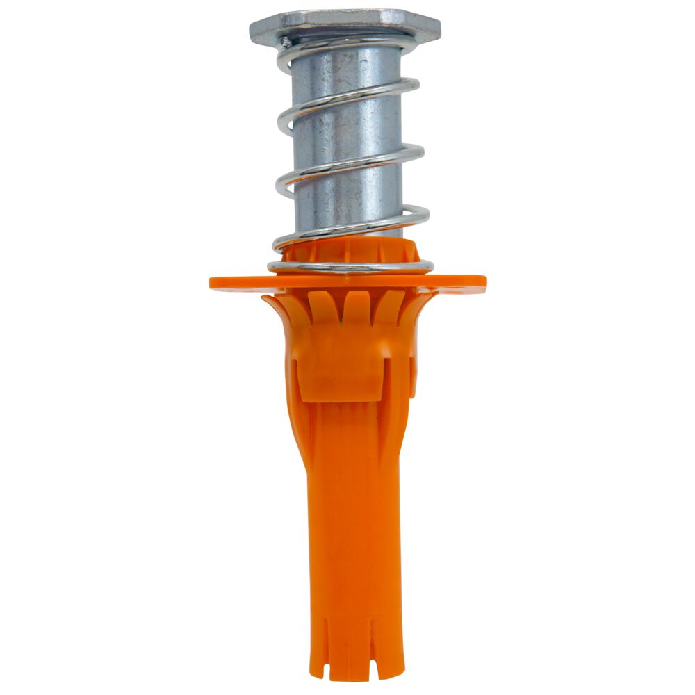 CONCRETE INSERT BANG-IT 3/8-1/2-5/8IN ORNAGE MULTI THREAD METAL DECK INSERT 50/BX