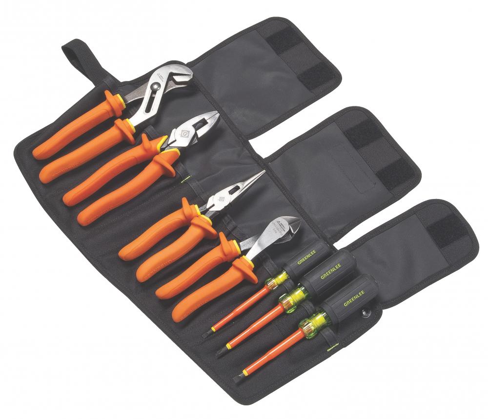 PLIER & SCREWDRIVER INSULATED KIT 7 PC KIT