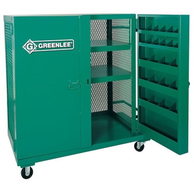 CABINET MESH - BOX UNIT ASSY (5060) 2 SWIVEL & 2 RIGID CASTERS 52HX48WX28D HASP LOCK