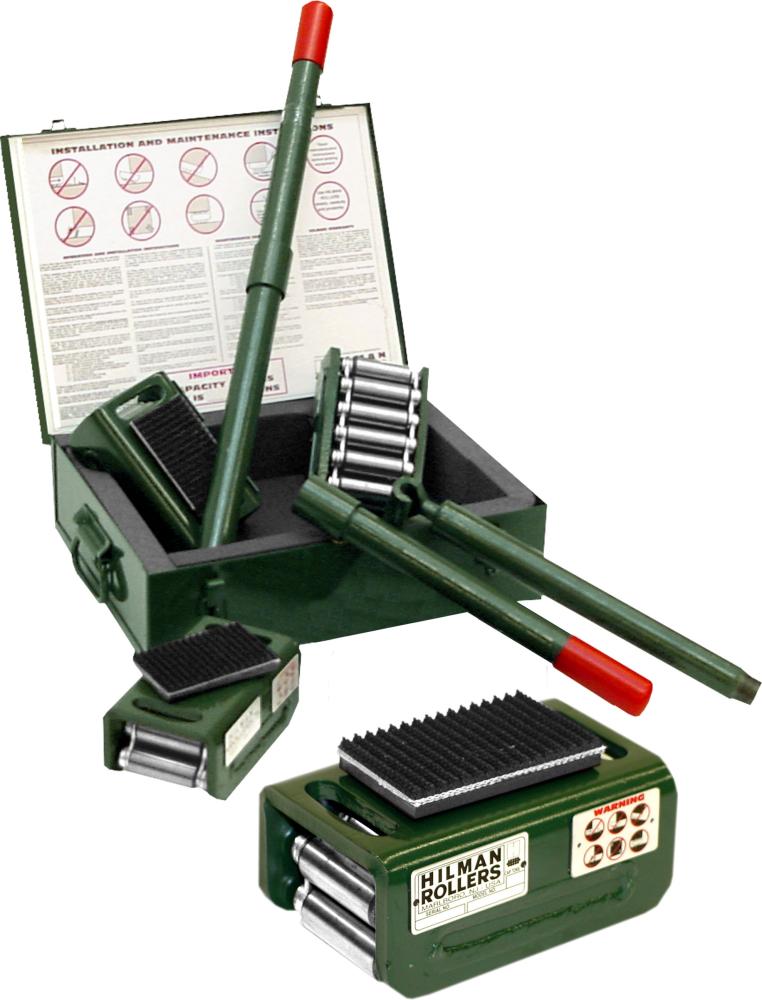 ROLLER SET OF 4 8T HILMAN LIGHT DUTY
