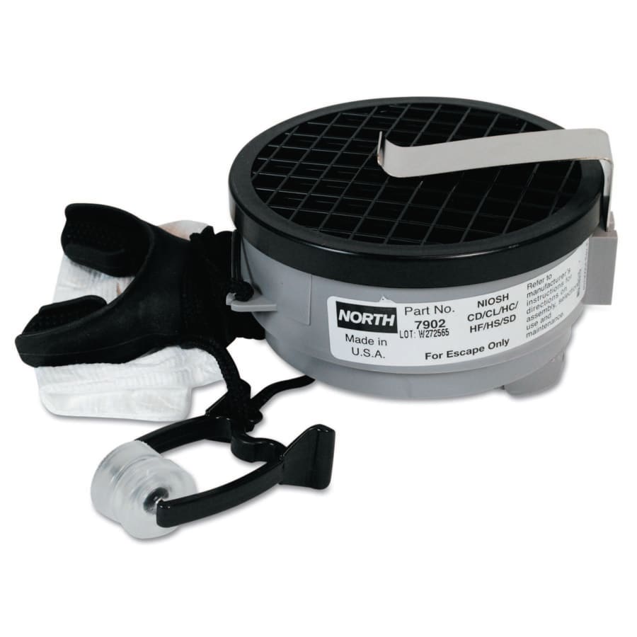 RESPIRATOR EMERGENCY ESCAPE FOR ACID GASES 4-1/2IN WIDTH HONEYWELL NORTH