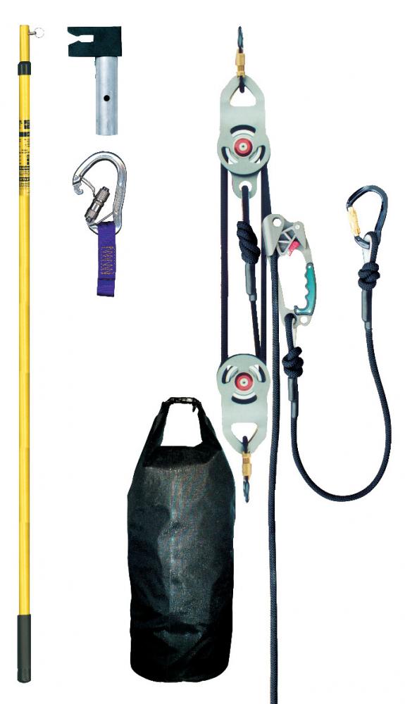 horizontal lifeline,FP-RESCUE/DESCENT PRODUCTS,rescue bag,rescue pack,kernmantle rope,rescue hoist,rigging plate,rescue products